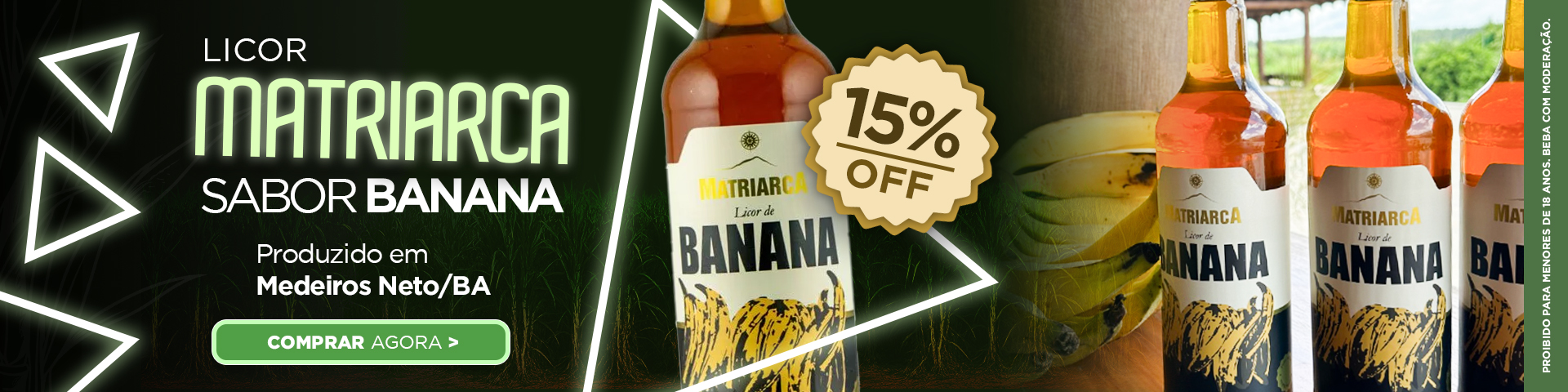 BLACK FRIDAY - LICOR DE BANANA